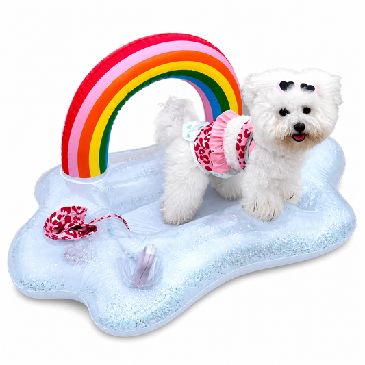 Inflatable Dog Float